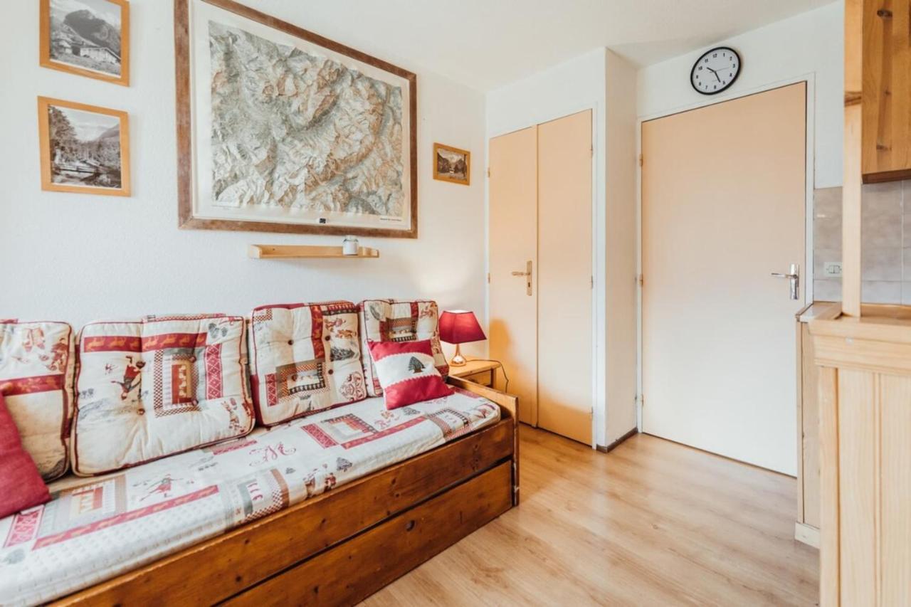 Furnished Studio At The Foot Of The Slopes With A Balcony & Mountains View Διαμέρισμα Saint-Gervais-les-Bains Εξωτερικό φωτογραφία