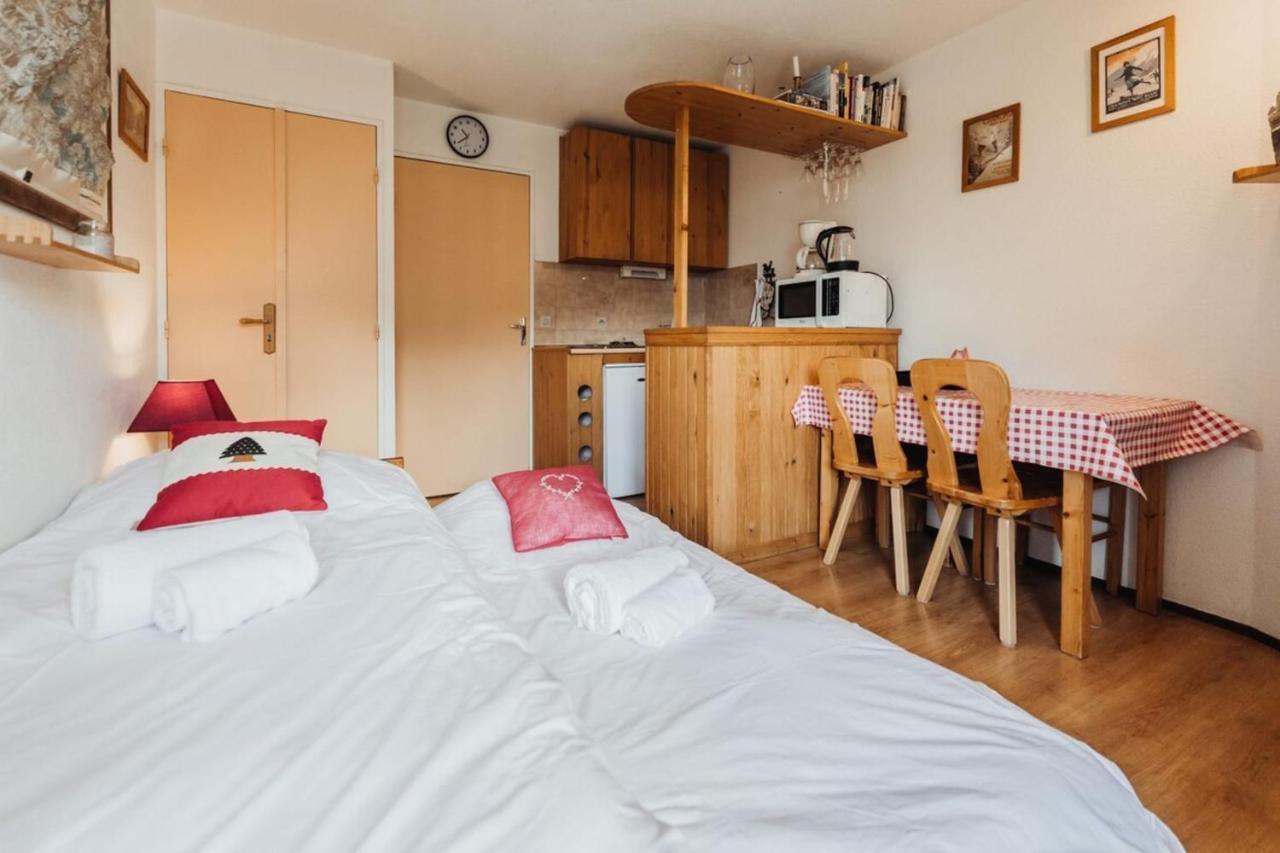 Furnished Studio At The Foot Of The Slopes With A Balcony & Mountains View Διαμέρισμα Saint-Gervais-les-Bains Εξωτερικό φωτογραφία